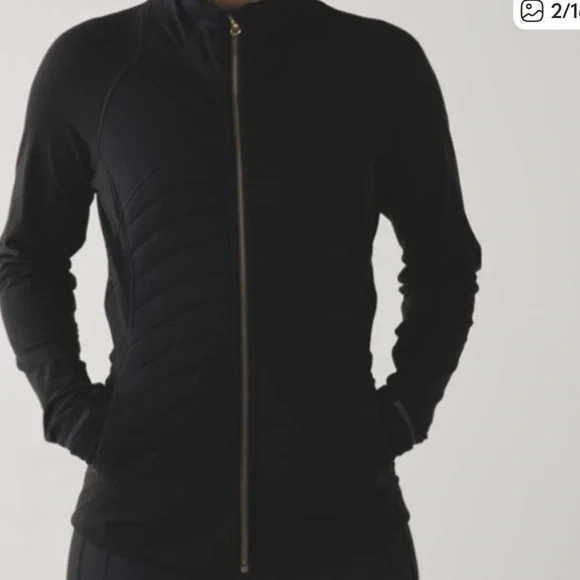 Lululemon fleece out jacket size 8 - Picture 1 of 8
